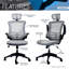 Chaise de bureau ergonomique de luxe avec 6 réglages de précision - Siège Racer Techniflex, dossier en filet respirant
