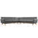 Messinger 113" Wide Symmetrical Modular Corner Sectional