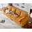 Corduroy Modular Sectional Couch with Ottoman Chaise, L Shaped 4-seat Sofa for Living Room, Apartment, Lounge, Modern Armrest Neck Support Furniture-904858139