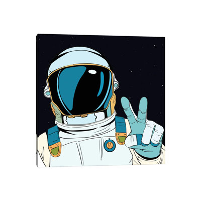 Astronaut Pop by Art Mirano - Wrapped Canvas Print