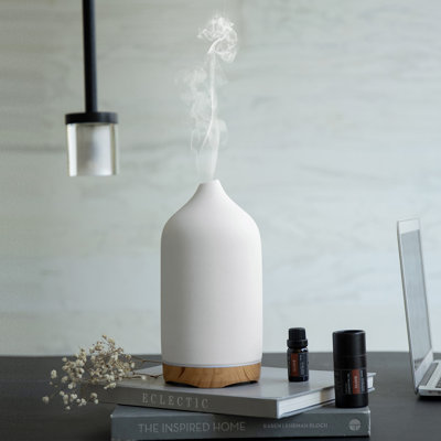 Diffuseur d'aromathérapie, diffuseur ultrasonique en céramique d'huile essentielle 250 ML pour l'aromathérapie