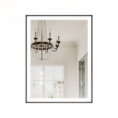 Frameless LED Smart Bathroom Mirror