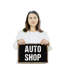 Enseigne en plastique 11 po x 17 po Auto Shop