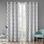 Panneau de rideau occultant imprimé Ikat (seulement 1 panneau PC)-1716727380-1716727381