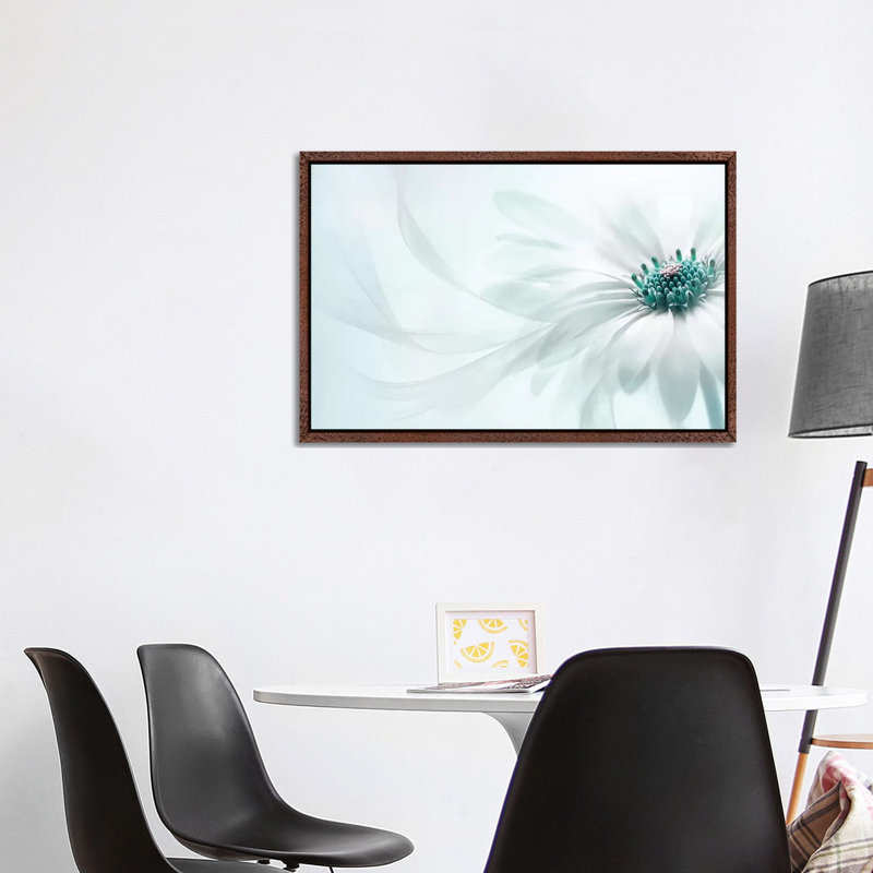 Purity - Print on Canvas, 101.6 cm H x 66.04 cm W, Classic Brown Wood Framed