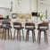 Carylon Swivel Upholstered Counter Stool