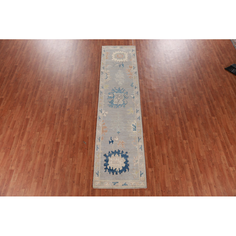 Tapis turc Oushak en laine 3 x 11