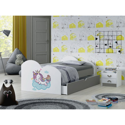 Humfleet European Toddler (80 X 160cm) Cabin Bed Themed Beds with Storage Included