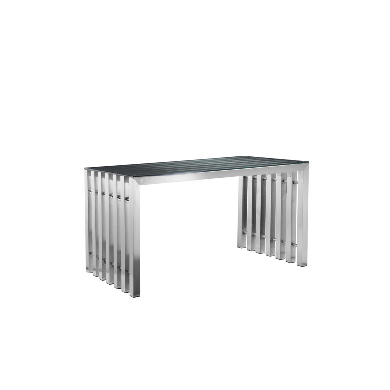 Lexter Writing Desk, Silver