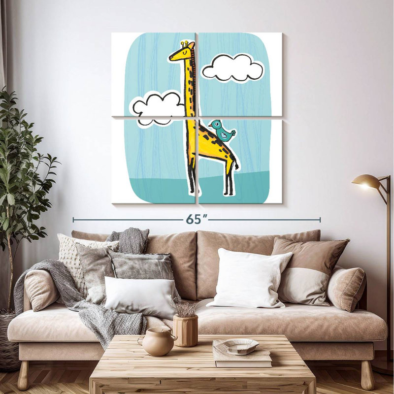 Ashelle Wild About You Giraffe, H 45 po x l 45 po
