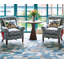Deer Leap Blue Hand Hooked Wool Rug-899795588