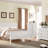 Louis Philippe White Finish Bed-510410057