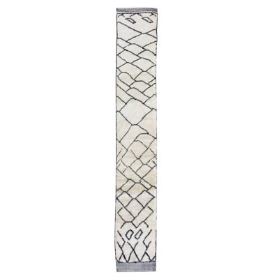 Beni Ouraine One-of-a-Kind 2'5" X 13'4" Area Rug