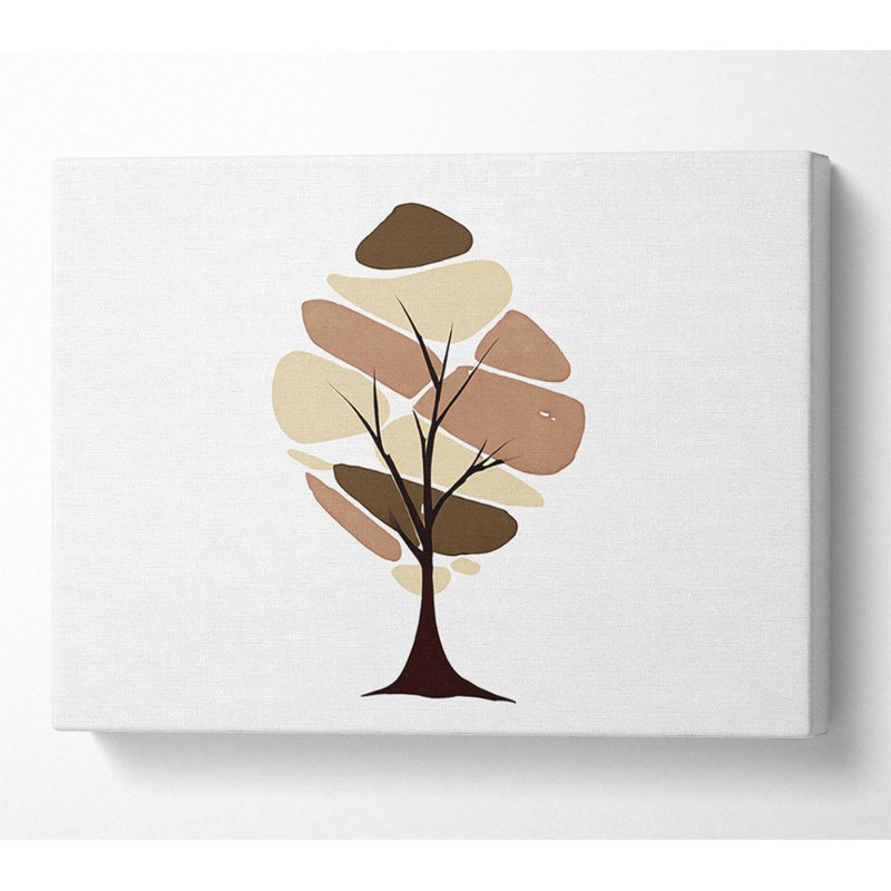 Surreal Brown Tree - Wrapped Canvas Print, 50.8cm H x 81.3cm W x 10cm D