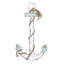 Décoration murale ancre en bois Breakwater Bay-796896517