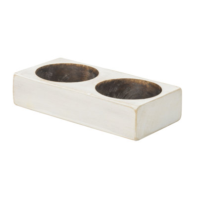 Porte-bougie moule à fromage 2 trous, porte-bougie en bois pour centre de table