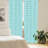Mermaid Scale Semi-Sheer Rod Pocket Curtain Panels-1814286939