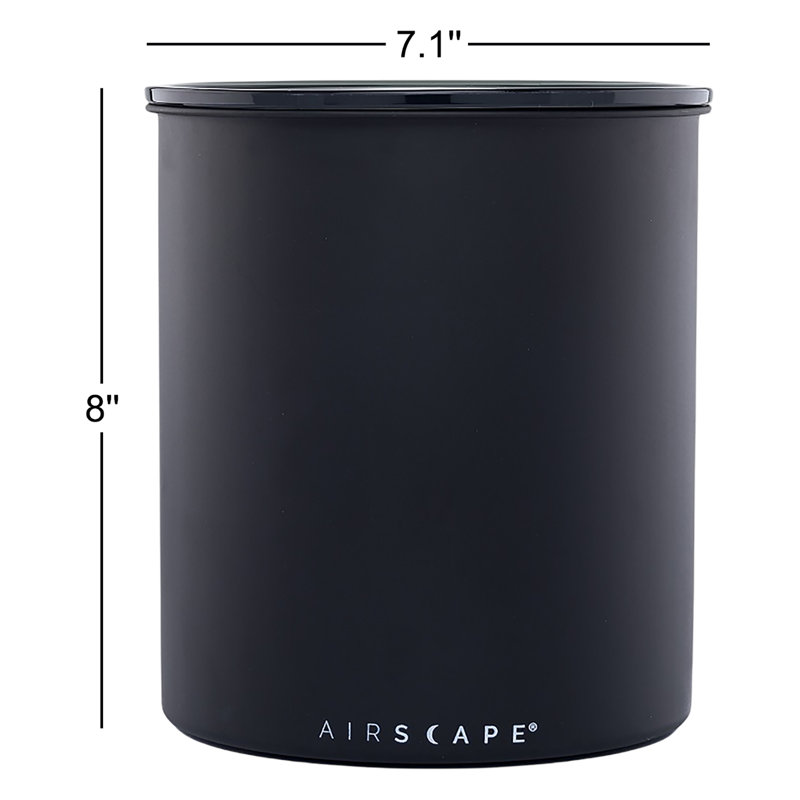 Airscape® Kilo 4,5 pte Pot à café, Noir mat