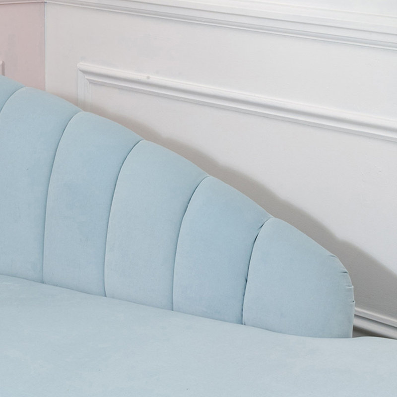 Chaise longue rembourrée Lezley, Accoudoir à gauche (vu de face)