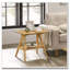 Table de bout en bois moderne avec tablette-1125900083