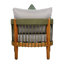 Fauteuil club d'extérieur en bois d'acacia-1614396612