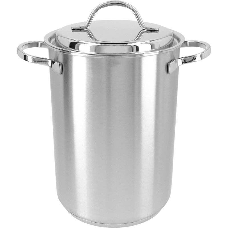 Demeyere 4.8-Quart Stainless Steel Asparagus and Pasta Cooker Set