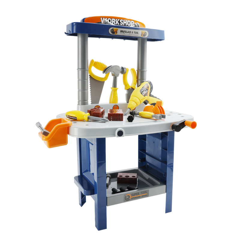 Toy Play Tool Workbench Set
