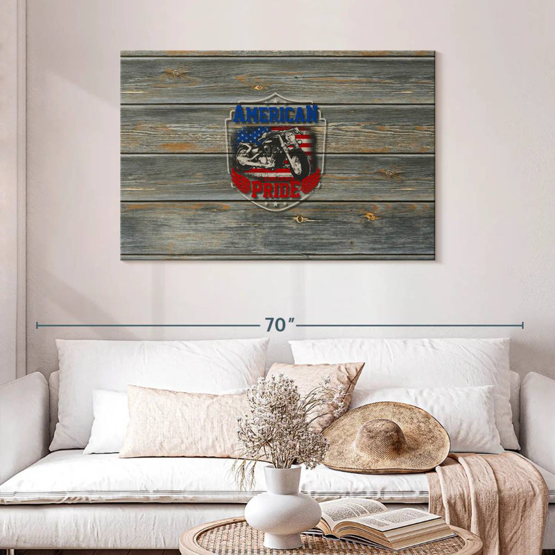 Borges American Pride, 30" H x 45" W