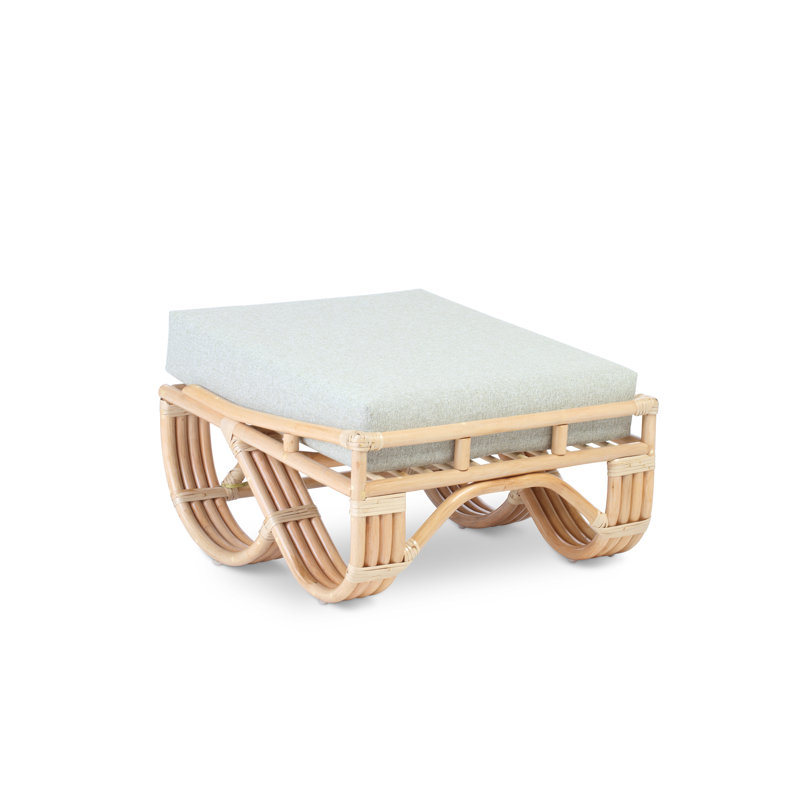 Marceno Wicker Armchair With Footstool