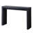 Modern Console Table with Ribbed Desig