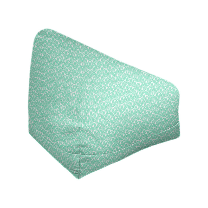 Petite chaise à sacs à billes & Leffel, H 86 po x L 2 po x P 43 po, Vert menthe, Pas de bourre