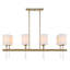 Awyr 8 - Light Steel/Acrylic Chandelier