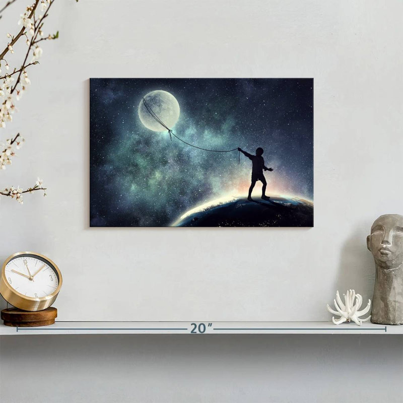 Oberle Catch The Moon, 8" H x 12" W