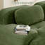 Canapés ergonomiques vert olive, velours côtelé de qualité supérieure, conception modulaire pour les chambres à coucher