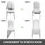 Polyester Box Cushion Dining Chair Slipcover-1392810360