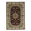 Hand-Knotted High-Quality Wine and Ivory Area Rug