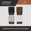 Sabine Contemporary Wood Fireplace Mantel Surround Kit Includes Wooden Mantel Surround And Shelf-83100255-83100252