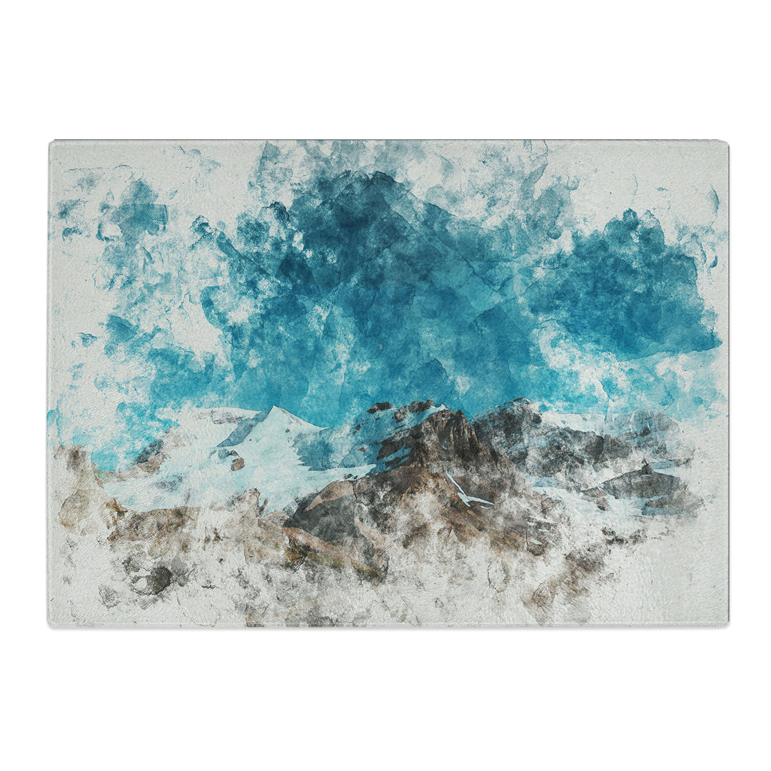 Mountain View Vol.5 Watercolour Chopping Board