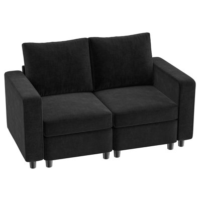 60.8'' Upholstered Loveseat