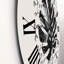 Minimal Tropical Palm Leaf On Grunge Texture - Tropical Wall Clock-60327371