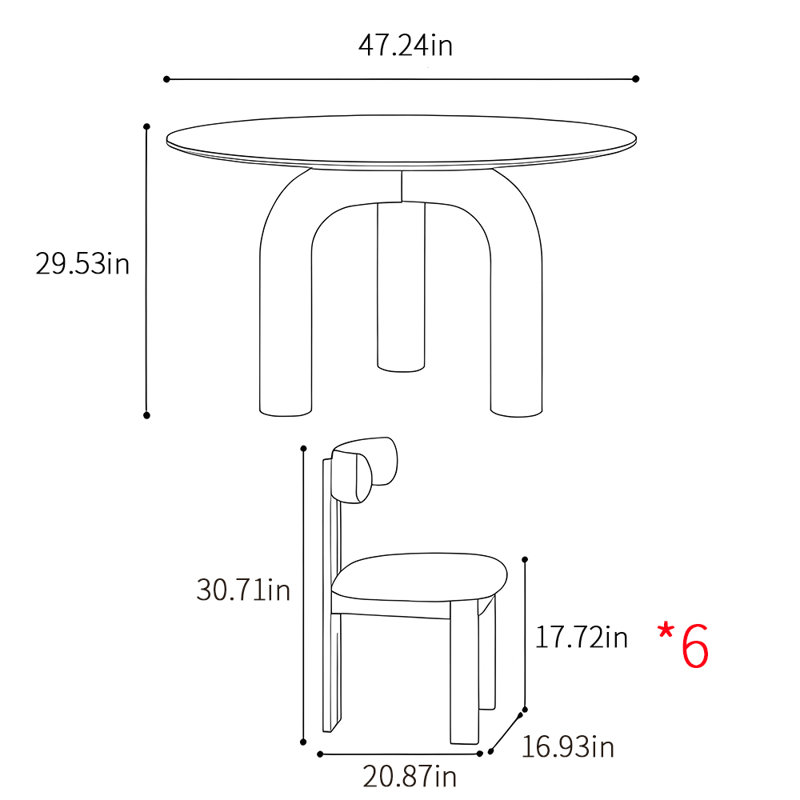 Ensemble de tables rondes French French Home