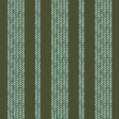 Peregrine | Woven Stripe Wallpaper 