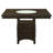 Cappuccino And Tan 5-Piece Dining Set