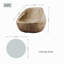 Chaise longue de patio Hatherage