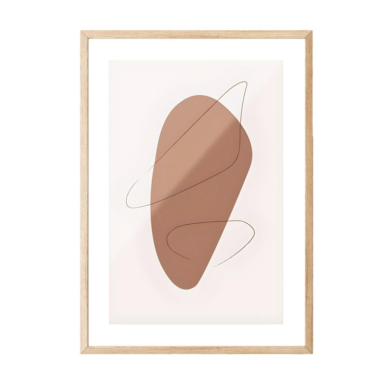 Peinture décorative encadrée
