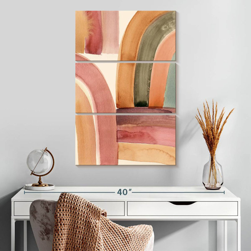 Avery Boho Rainbow Abstract, 32" H x 20" W