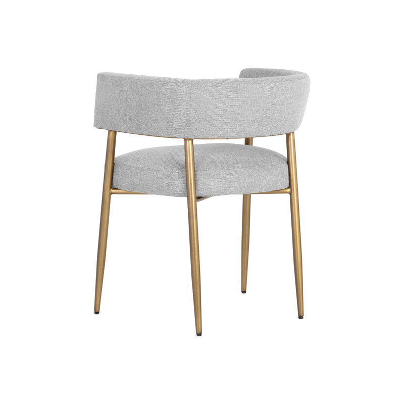 FAUTEUIL DE SALLE À MANGER Dorothea, Gris