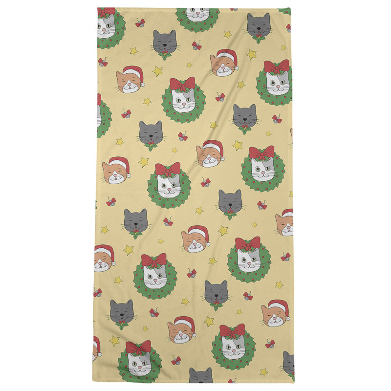 Bath Towel, Yellow, Microfiber