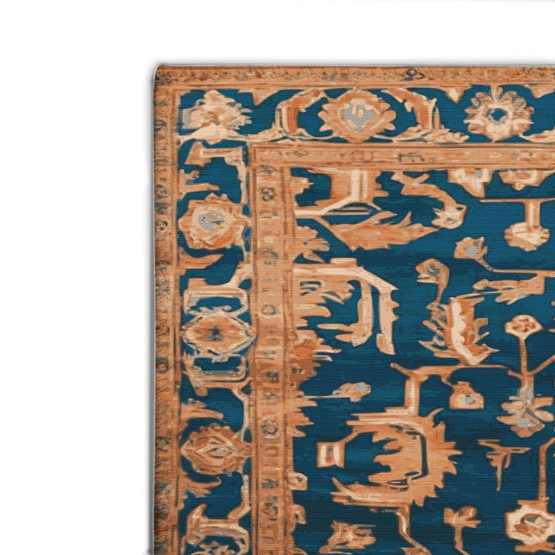 Tapis turc intérieur et extérieur gris, Rectangulaire 2 pi x 3 pi