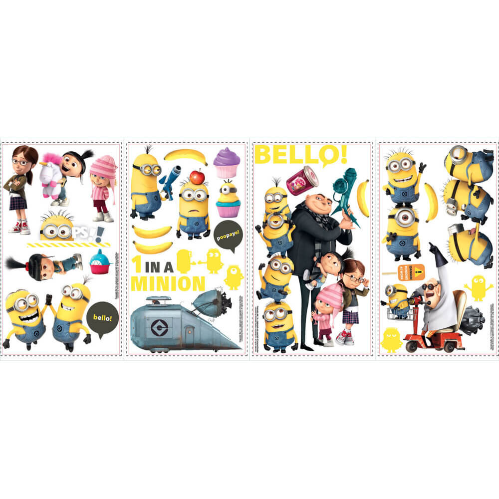 Despicable Me 3 Stickers by Universal Studios Interactive